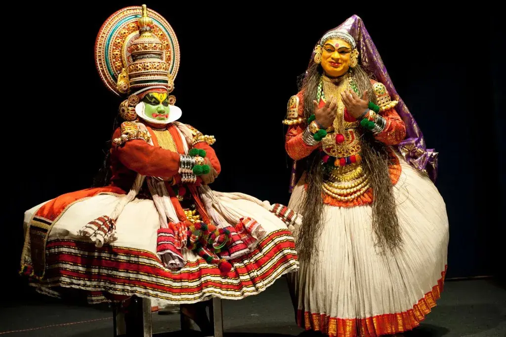 Kathakali dancer
