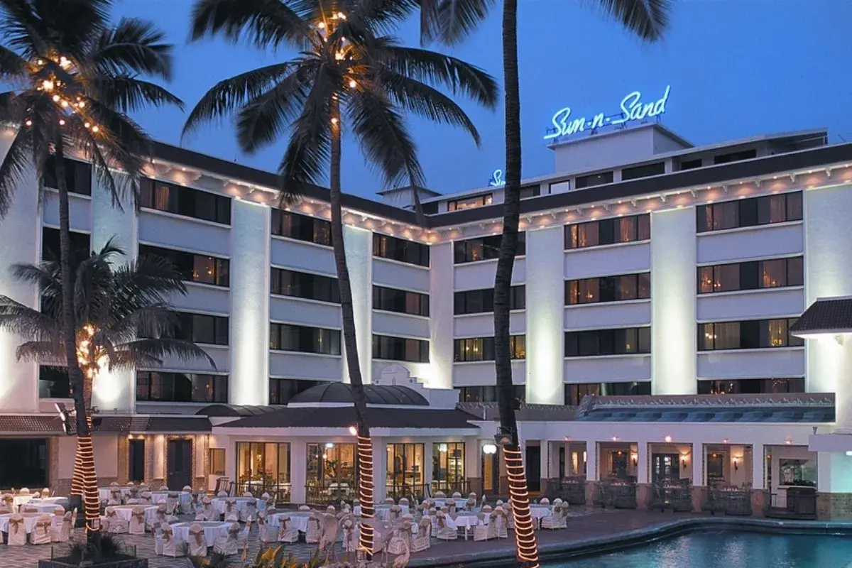 Luxury resort view in tourism package