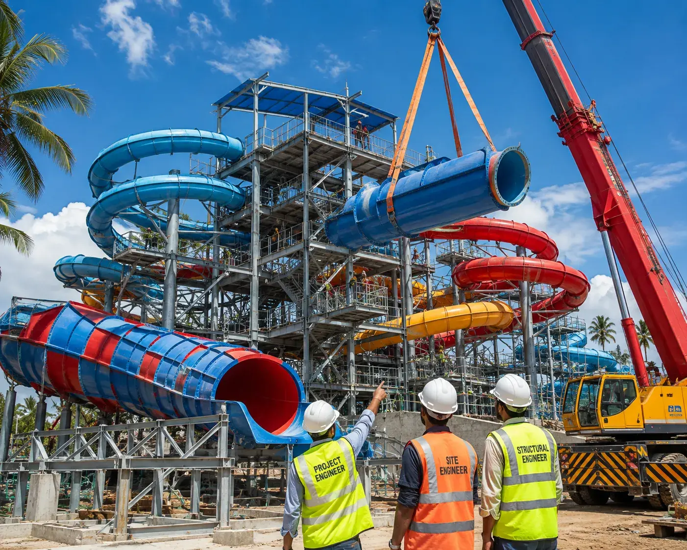 Water Park & Amusement Ride Installation